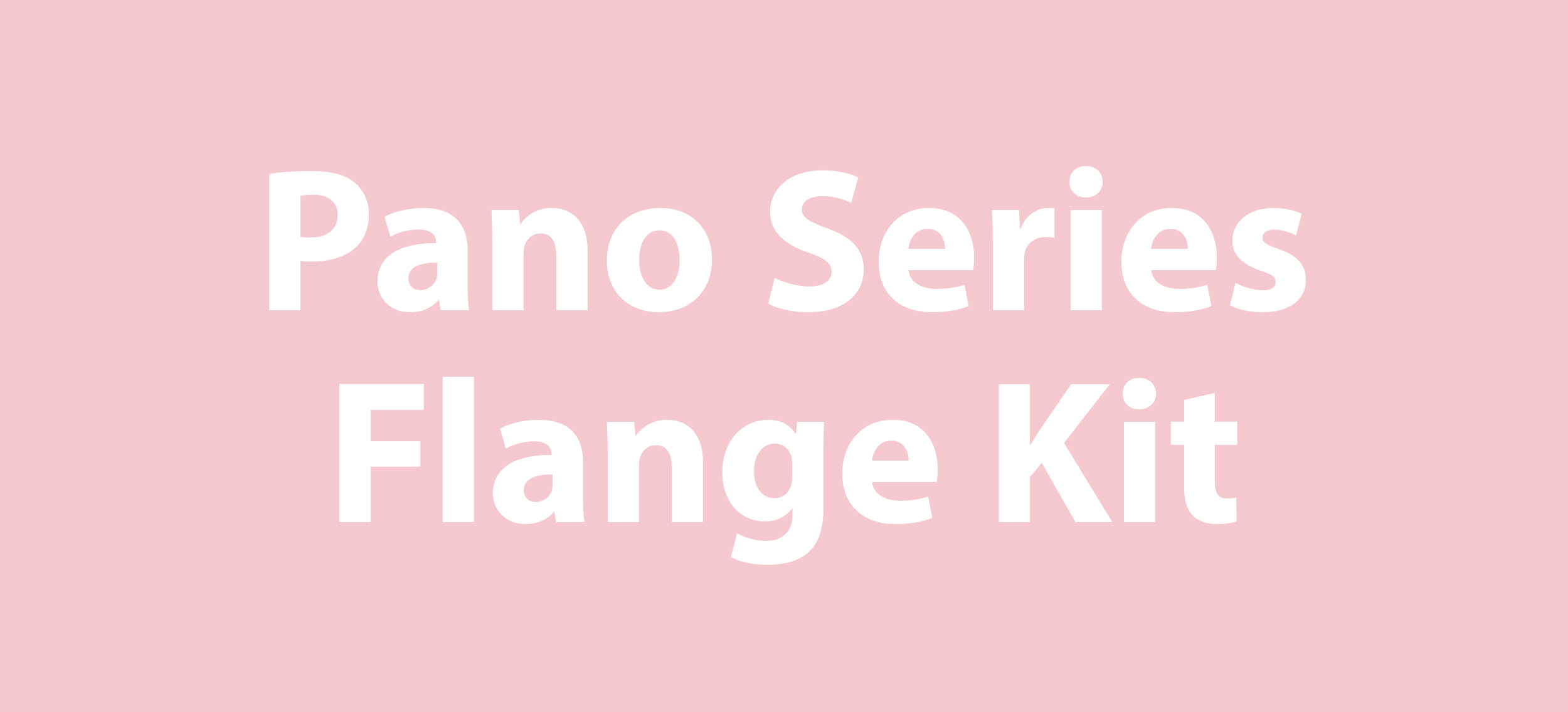(image for) Pano Flange Kit